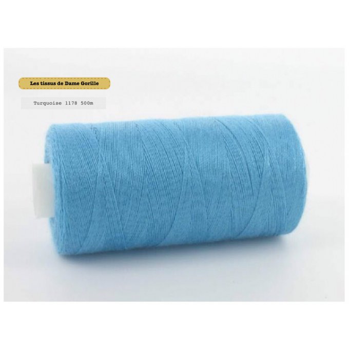 Fil 500m Bleu Turquoise 1178