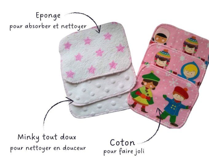 6 Lingettes bébé  