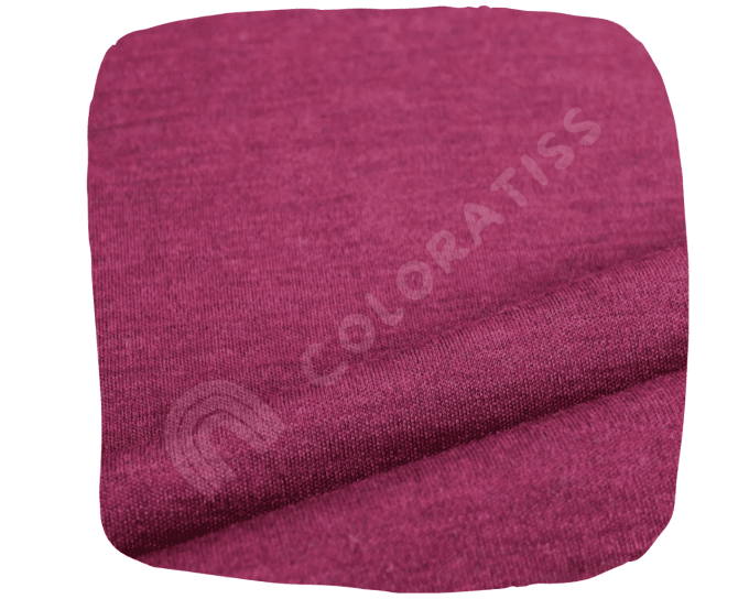 Jersey interlock Mérinos prune 