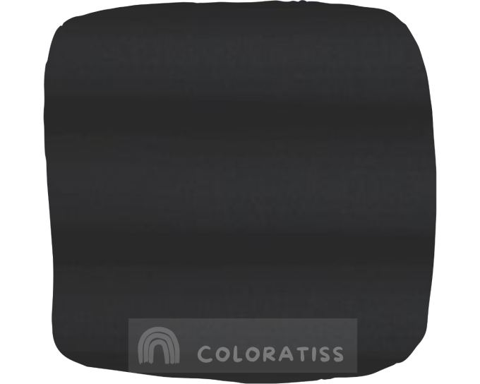 Jersey interlock Mérinos uni noir