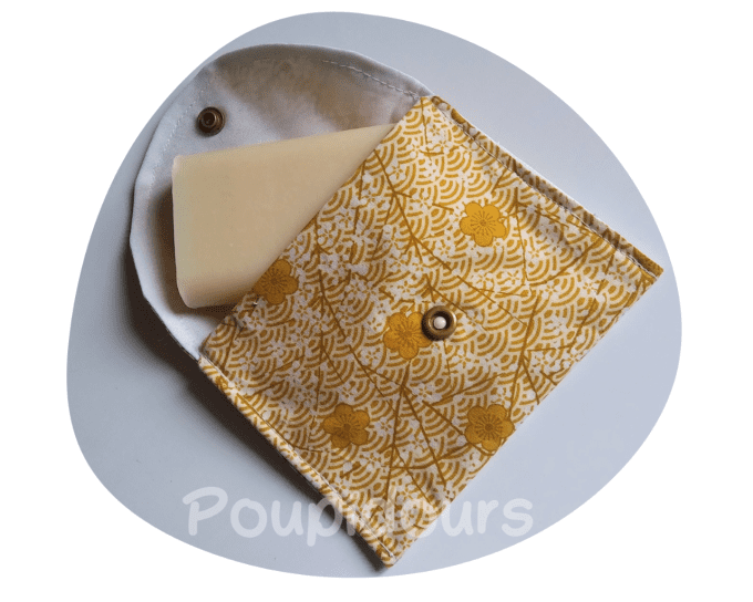 Pochette imperméable fleurs japon